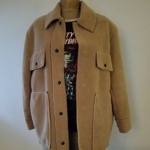 Teddy Workwear Style Jacket Zara Med/Large NWT
